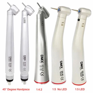 NSK Style Dental 45° Surgical High Speed /1:4.2 1:5 LED Contra Angle Handpiece - Picture 1 of 30