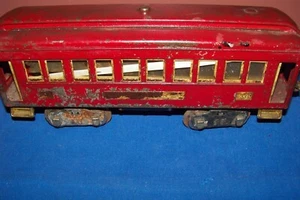 Lionel Lines Standard Gauge No. 337 Type VI Red Pullman Passenger Car ! - Picture 1 of 6