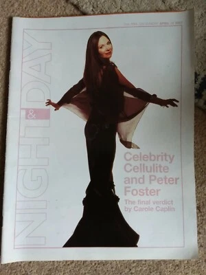 NIGHT AND DAY MAGAZINE Victoria Beckham, Colin Farrell,  April  2003 . D - Image 1 of 3