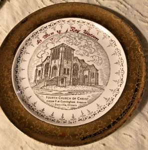 Placas de colección iglesia Danville Illinois IL religiosas - Imagen 1 de 9