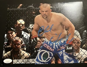 Foto autografiada por Chuck Liddell 8x10 Jsa Ufc MMA Iceman - Imagen 1 de 1