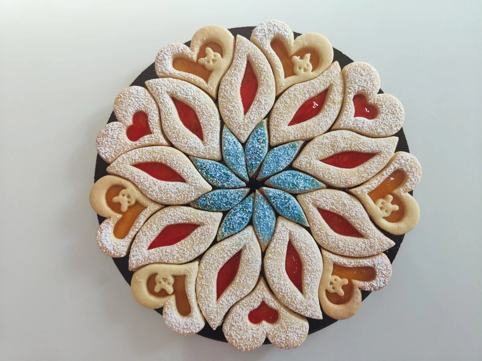 Bis-crostata 64 formine per biscotti cookie cutters tagliapasta - Image 1 of 1