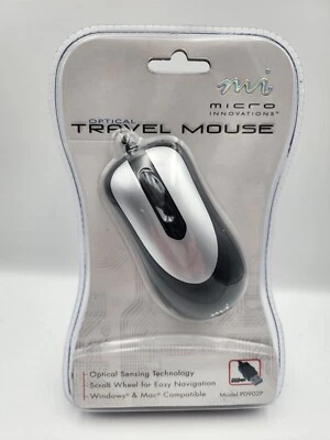  MICRO Innovations Wireless Optical Mouse w/RF Receiver/Instructions - Image 1 of 2