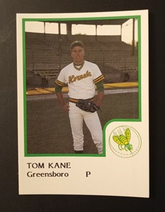 1986 ProCards Greensboro Hornets Tom Kane