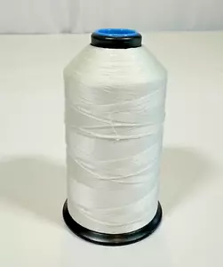 Eddington Thread US Military Soft White Nylon Thread TR350 1/2 LB Spool - Picture 1 of 5