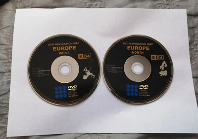 2011-2012 Toyota/Lexus Gen 1 Sat Nav DVD Navigation Map update West & North disc - Image 1 of 2