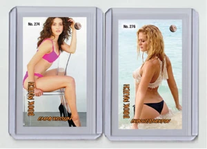 Erin Heatherton rare MH Book Match #'d x/3 Tobacco card no. 276 - Picture 1 of 1