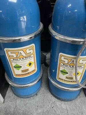 *Raro* Subwoofer Bazooka Nos 8 Tanque de Óxido Nitroso 8" Portado 150W RMS 4 Ohmios Foto 1 de 4