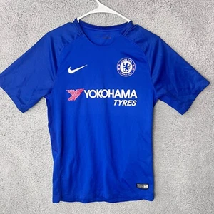 Nike Jersey Mens Small Blue Chelsea Football Club Home 2017/2018 Yokohama Tyres - Picture 1 of 11
