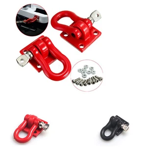 Trailer Tow Hook Buckle for SCX10 D90 RC Rock Crawler Car Climbing Trailer Metal - Picture 1 of 8