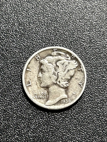1936 MERCURY DIME Cover