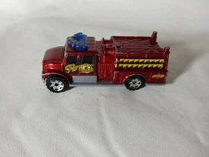 Red Matchbox  International Pumper Fire Hunter - Picture 1 of 11