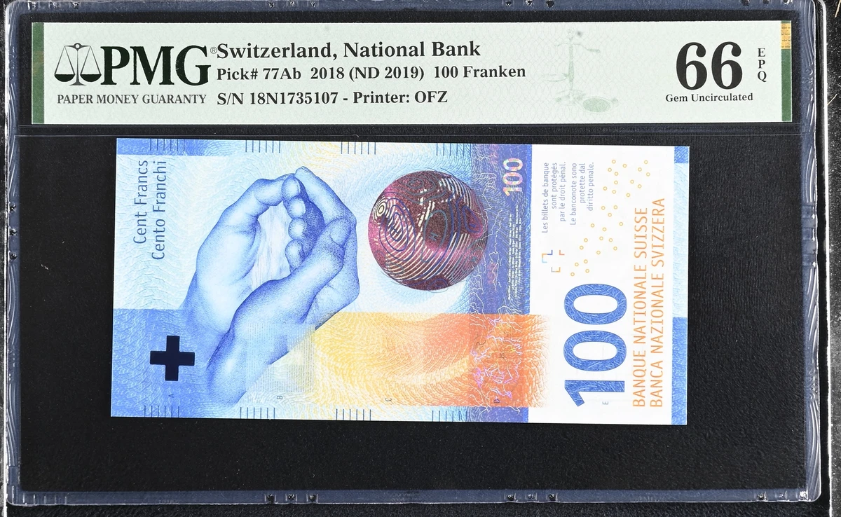 Uncirculated Swiss Banknotes for sale | eBay
