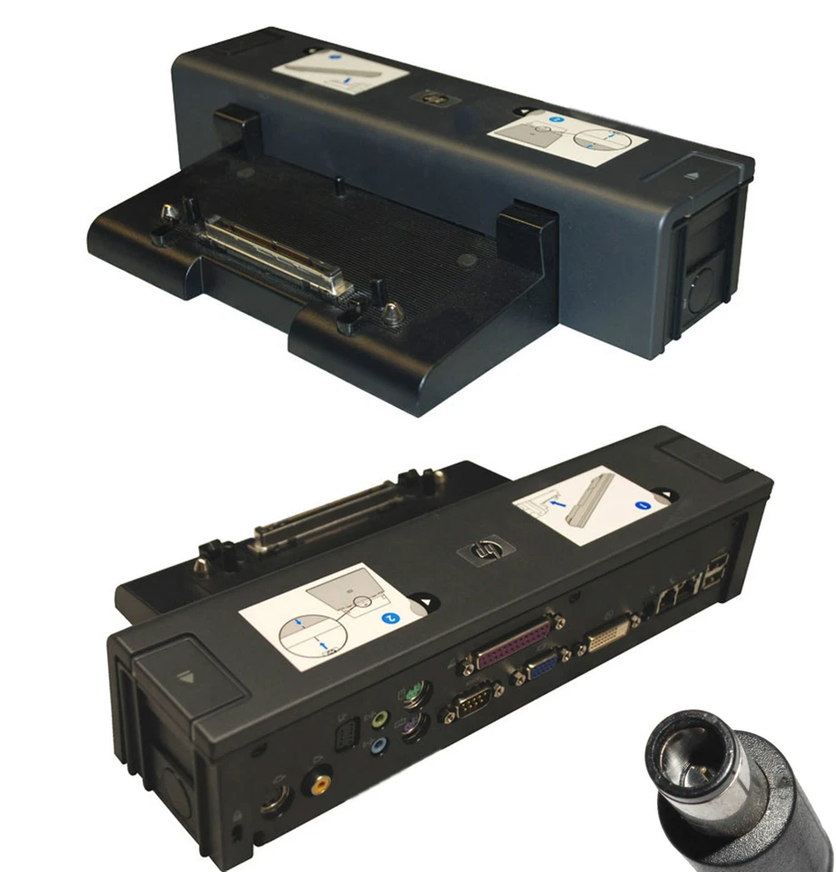 Docking Station Port Repl. HP TC4200 NX7400 NX8220 NX9420 409454-001 EN488AA 121 - Image 1 of 1