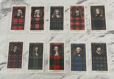 Vintage Mitchell,s cigarette cards Scottish Tartan clans 1927 Full Set 25 Cards