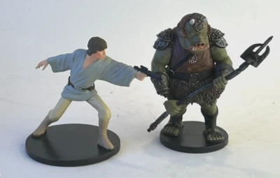 Disney Store STAR WARS Gamorrean Guard / Luke Skywalker Action Figure Pre-owned - Image 1 of 4