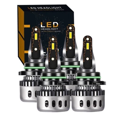 Combo 4X 6000K faros LED de alta/baja para Chevrolet Corvette 1996-2004 Foto 1 de 4