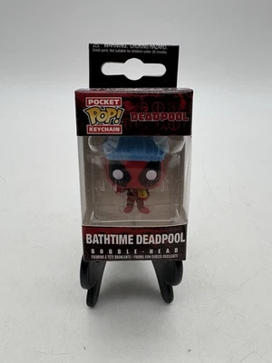 Funko Pocket Pop Keychain Bathtime Deadpool Marvel Bobble-Head Figure New NIB - Image 1 of 4