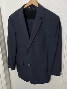 HUGO BOSS Blue 2Btn S100s Wool Suit "The James4/Sharp6" US 36S (Pants 30x29) - Picture 1 of 18