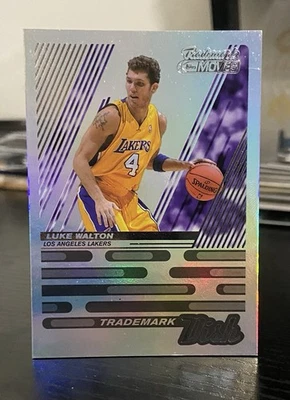 2006-07 Topps Trademark Moves Trademark Dish Rainbow/149 Luke Walton #TDI-9 Foto 1 de 2