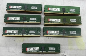 Kingston 68 x 8GB DDR4 1Rx8 PC4-2400T-RD1-11 Server Memory RAM KSM24RS8/8MEI - Picture 1 of 4