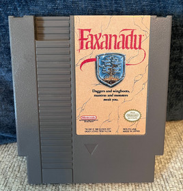 Faxanadu (Nes, Nintendo Entertainment System, 1989) Tested and Working!