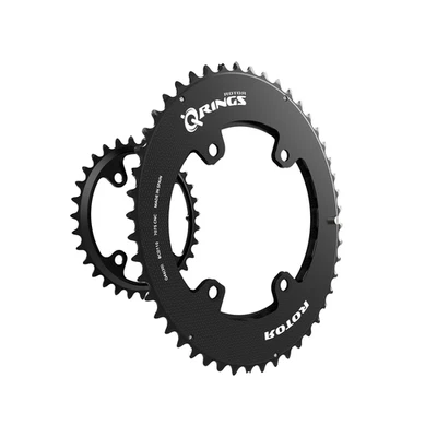 Rotor oval Q Rings 2x 46/30 GRX 11/12 velocidade NOVO EM FOLHA - Imagem 1 de 2