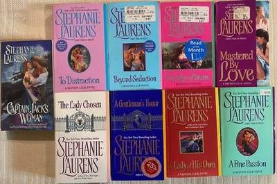 COMPLETE SET - The Bastion Club Series by Stephanie Laurens (9 Book Lot) PB GOOD Foto 1 de 2
