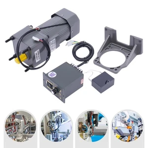 Ingranaggio 110V 250W AC motore elettrico regolatore velocità variabile 0-270rpm 5K - Foto 1 di 19
