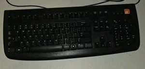 Logitech ZT Black Wired PS/2 Keyboard Y-SAF76 820-000935 BT725D62825 für PC - Bild 1 von 7