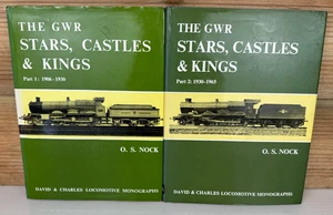 The GWR Stars Castles And Kings Parts 1-2 OS Nock Hardcovers 1906-1965 - Bild 1 von 12