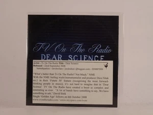TV ON THE RADIO DEAR SCIENCE (490) 11 Track Promo CD Album also Card Sleeve 4AD - Picture 1 of 7