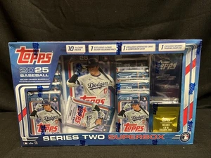 NEU 2025 Topps Serie 2 MLB Baseball Super Box FABRIKVERSIEGELT - Bild 1 von 4