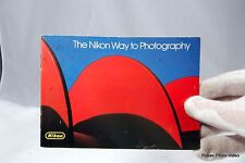 Nikon F The Nikon Way to Photography system brochure booklet Guide Genuine (EN) 