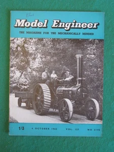 MODEL ENGINEER - 4 Oct 1962 vol 127 # 3195 - Imagen 1 de 1