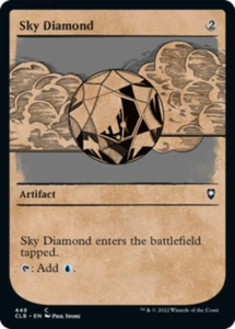 [4x] Sky Diamond - Foil - Showcase Near Mint, English Commander Legends: Battle  - Picture 1 of 1