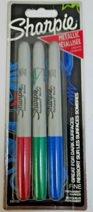 Sharpie Metallic Markers 3 colours - Picture 1 of 2