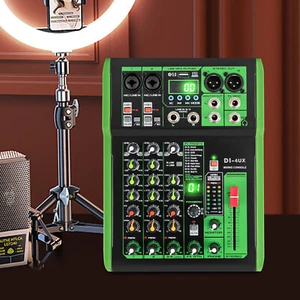 Serie DI-4UX Mixer Audio Professionale con 99 DSP Effetti Digitali USB MP3 NUOVO - Foto 1 di 12