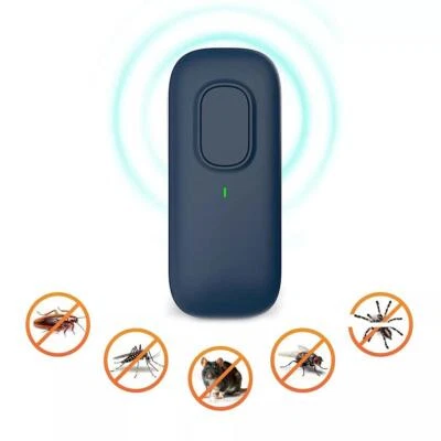 6 in 1 Ultrasonic Pest Repeller Electronic Indoor Plug-in Rat Mice Repelle D3P7 - Image 1 of 4