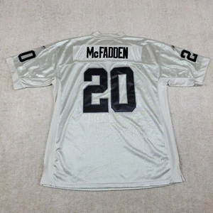 Oakland Raiders Reebok Jersey Men 52 Darren McFadden NFL Equipment SEWN Vintage - Picture 1 of 12
