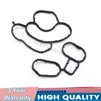 2xSello de junta de carcasa de filtro de enfriador de aceite 1427508970/71 para BMW 128I 328I 135I Foto 1 de 4