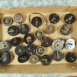 Vintage Bakelite Variable Resistor Rheostats - Lot of 25 for Restoration - Picture 1 of 6