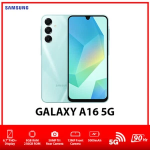 NEW Samsung Galaxy A16 5G Dual SIM Unlocked Android Smartphone – Green/8GB+256GB - Picture 1 of 6