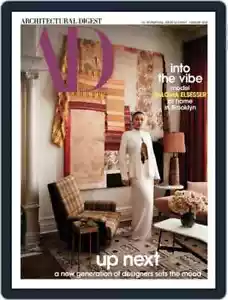 ARCHITECTURAL DIGEST-FEBRUARY 2025-PALOMA ELSESSER-NEW-FAST SHIPPING - Picture 1 of 1