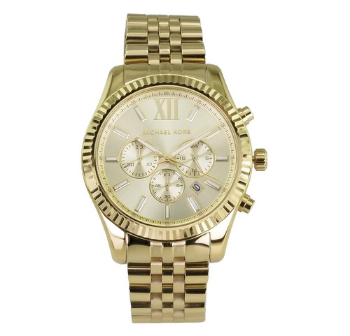 Orologio Michael Kors Uomo MK8281 Lexington Cronografo Ø 45 mm Nuovo OVP