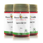 Power Health Lavender Oil | 60 Capsules 80mg | BULK 3x Pots | Sleep Anxiety
