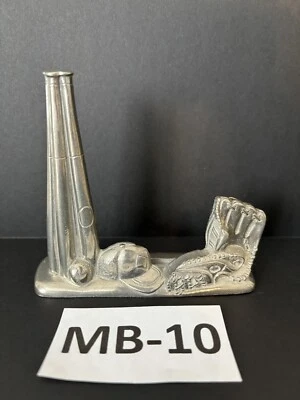 Marco de fotos deportivo de béisbol de peltre de peltre Kirk Stieff Foto 1 de 4