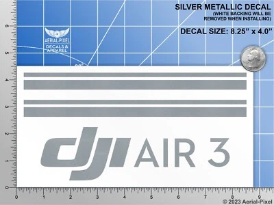 DJI Air 3 Drone Case Decal  for Nanuk Pelican GoProfessional GPC & More - Image 1 of 3