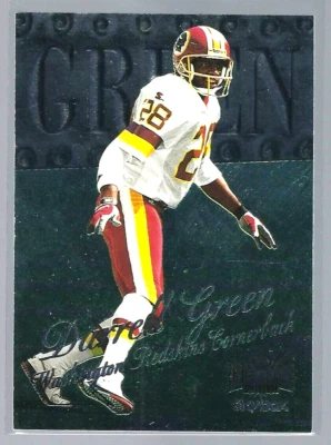 1999 Skybox Metal Universe Darrell Green #142 HOF Washington Redskins - Image 1 of 2