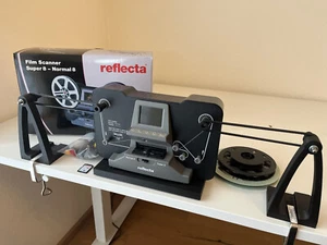 REFLECTA SUPER 8 und NORMAL 8 SCANNER inkl. Adapterset für große Rollen! - Bild 1 von 5